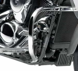 Protector de motor cromado personalizado genuino Kawasaki VN900 K32000-045 - Imagen 1 de 3