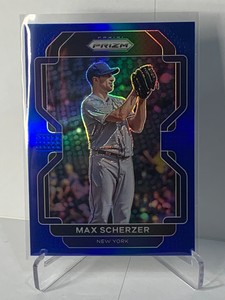 2022 Prizm - Max Scherzer TIER III #243 - Blue Parallel 