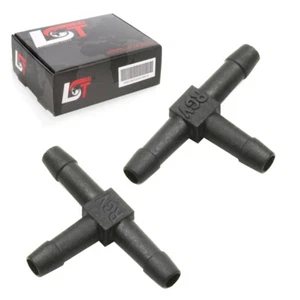 2x Schlauchverbinder T-Verbinder für Rohr und Schlauchverbindungen Ø 3 mm - Bild 1 von 4