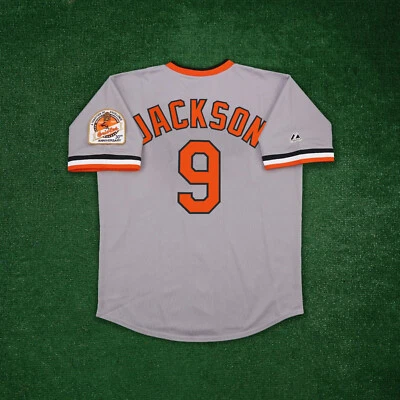 Reggie Jackson Baltimore Orioles 1984 Cooperstown gris 30 aniversario Jersey hombre Foto 1 de 4