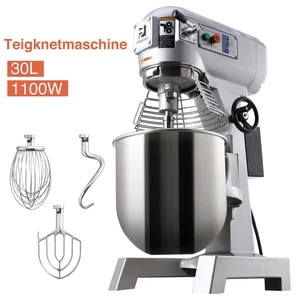 30L Teigknetmaschine Spiralkneter Knetmaschine Teig Teigkneter Planetenrührwerk - Bild 1 von 9