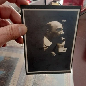 foto originale gabriele d'annunzio su cartoncino FEL5 - Foto 1 di 2