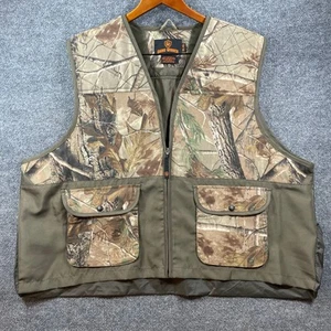 Game Winner Duck Hunting Vest Men's 3XL/4XL Camouflage Snap Pockets Outdoors - Picture 1 of 10