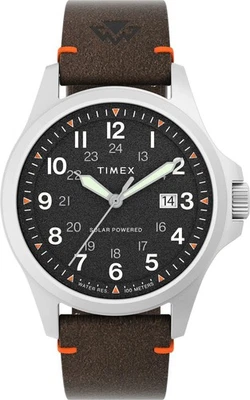 New Timex Expedition North Field Solar Stainless Steel  Sapphire TW2V64100 - Image 1 of 4