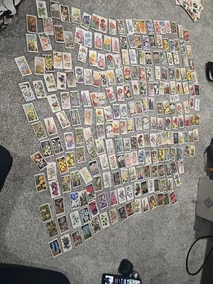 Vintage Cigarette Card Lot 250 ApFlower Cards – Wills's, Player's, Ogden's 1930s - Image 1 of 4