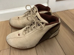 Dada Supreme Cdubbz Wood Grain Shoes Men’s Size 9.5 Y2K Chris Webber - Picture 1 of 11