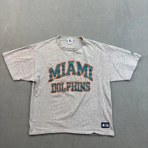 Starter Vintage NFL Miami Dolphins Herren xl (46-48) T-Shirt Made In USA - Bild 1 von 9