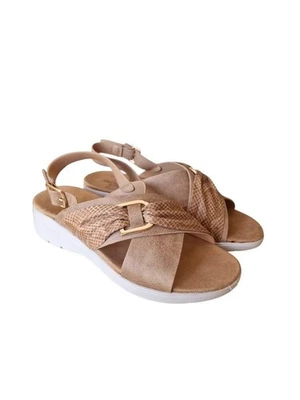 Sandali donna Grunland modello Dema cuoio - Immagine 1 di 4