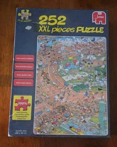 Jumbo Jan van Haasteren Sportsday 252 XXL Piece Jigsaw Puzzle. Free Shipping - Picture 1 of 2