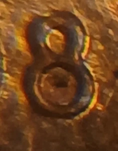 2008 Penny Strike Through Error - Picture 1 of 6