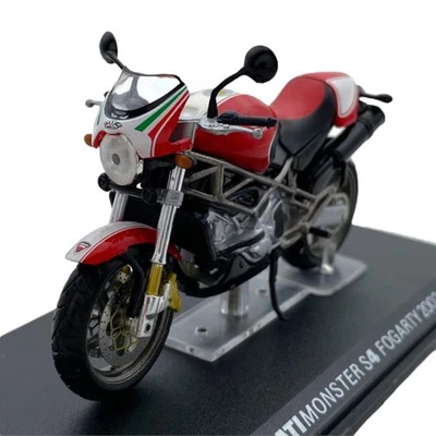 Modellino Moto Atlas Edicola 1/24 Ducati Monster S4 Fogarty 2002 - Immagine 1 di 4