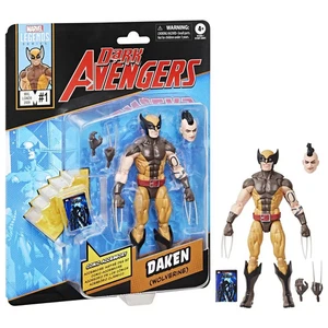 Marvel Legends Series Modellino DAKEN (Wolverine) Dark Avengers ispirato ai fumetti 6" - Foto 1 di 6