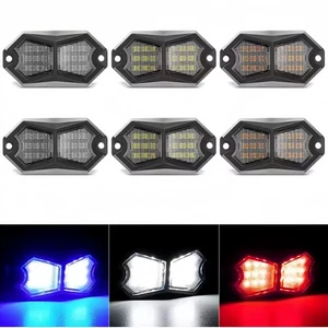 Vainas Luces LED de Roca Neón Bajo Resplandor Lámpara Marcador Todoterreno Camión ATV UTV Pozo para Pie - Imagen 1 de 28