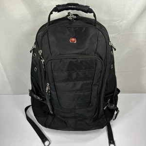 SWISSGEAR ScanSmart Laptop Backpack Black EUC SA6996 Lots Of Pockets Travel - Photo 1/9
