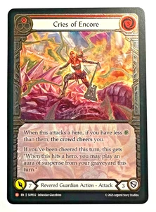 FAB Cries of Encore SUP012 Majestic Cold Foil Extended Art Super Slam - Picture 1 of 2