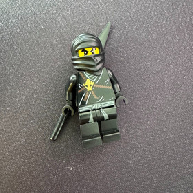 Lego Ninjago Minifigure Cole The Golden Weapons Rare - Genuine - (njo0006) 2112