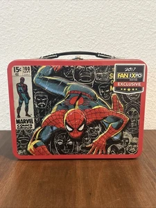 Spider Man lunchbox 2017 Boston Fan Expo esclusivo - Foto 1 di 5