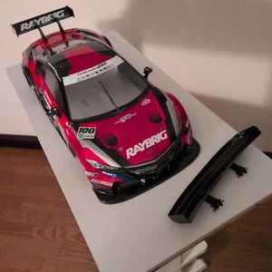 Tamiya RAYBRIG NSX RC Body with Racing Wing 1/10 Scale Touring Car Shell - Picture 1 of 6