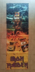 IRON MAIDEN Holy smoke Bandiera stendardo poster flag COME NUOVA LIKE NEW!!! - Picture 1 of 1