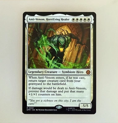 Magic the Gathering: Anti-Venom, Horrifying Healer Marvel's Spider-Man Reg NM - Image 1 of 2