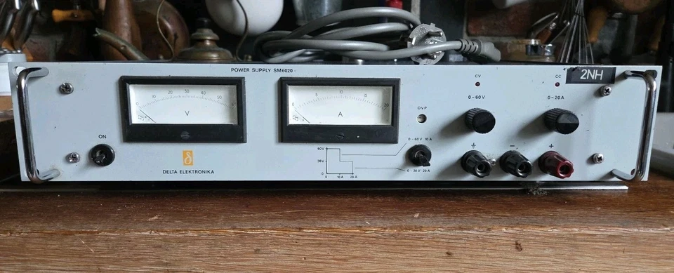DELTA ELEKTRONIKA SM6020 Labornetzteil 30V 20A 60V 10A - Bild 1 von 4