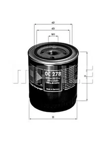 MAHLE oil filter for Opel Frontera A Omega VOF109 - Picture 1 of 1