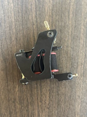 Black Vintage  Style tattoo coil machine Number 5947 - Image 1 of 4