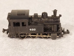 Vintage Life-Like N Scale S780A 0-6-0 Black Saddle Tank Locomotive #492 UNTESTED - Picture 1 of 7