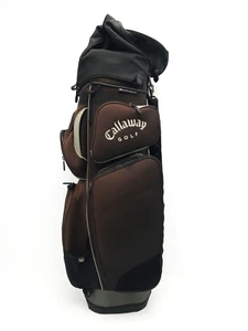 Callaway 14 Way Golf Cart Carry Bag Brown/Black - Picture 1 of 4
