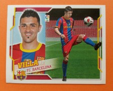  David VILLA  Rookie FC Barcelona Panini 2010 2011 East League 10 11 Stickers