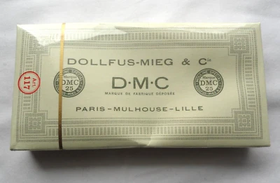 DMC Embroidery Floss 25 Skeins Stranded Thread Green Color 699 Sealed Box - Image 1 of 4