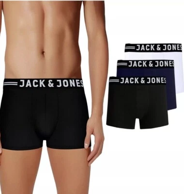 JACK&JONES-3 boxer Briefs New Size L 33-34 inches - Image 1 of 4