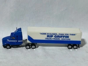 Road Champs Kenworth T600A RIP GRIFFIN Truck Travel Centers Semi, 1/87 HO Scale - Picture 1 of 5