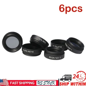 6 Pcs For Astronomical Telescope 1.25 inch Neutral Density Moon Filter Set - Picture 1 of 10