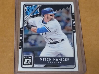 2017 Donruss Optic #64 Mitch Haniger RC Seattle Mariners Nmmt - Image 1 of 3
