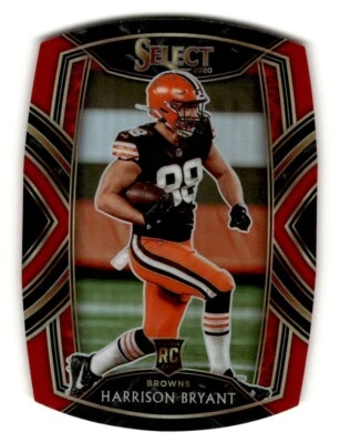 2020 Panini Select Die Cut Prizm Red Harrison Bryant Rookie #298 Cleveland - Image 1 of 2