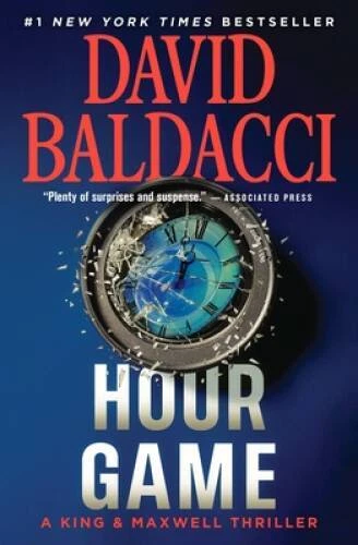 Hour Game (King  Maxwell Series) - Paperback By Baldacci, David - GOOD Foto 1 de 1