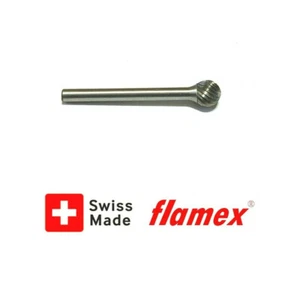 Suhner Ball Carbide Burrs – Radius (D-Shape) 6mm No20 - Picture 1 of 8
