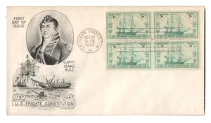USS USF CONSTITUTION Old Ironsides • 1947 SMARTCRAFT 150th Anniv Naval FDC _16 - Picture 1 of 1