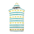 Sand Multi Coloured For Swimming Beach Activities Striped Kids Hooded Towel