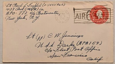 U.S. Cover - UC8 - On U429e, Die 6 - 7/1/1945 - Unlisted - USS Darke - See Desc! - Image 1 of 2