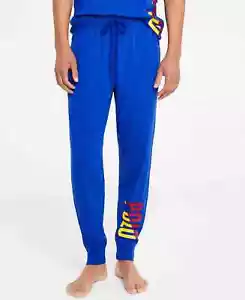 Polo Ralph Lauren Men's Logo Pajama Pants, Blue, L - Picture 1 of 2