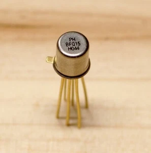 2pcs BFQ15 Philips DUAL AUDIO N-JFET TO-71 - Picture 1 of 3