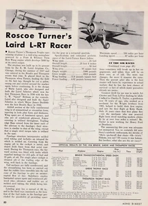 Roscoe Turner's Laird L-RT Aircraft Report 6/20/2025j - Picture 1 of 1