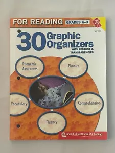 30 GRAPHIC ORGANIZERS WITH LESSONS & TRANSPARENCIES GRADES K-3 WORKBOOK, 2005 - Picture 1 of 3