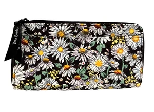 Vera Bradley RFID Jordin Continental Wallet DAISIES WHITE Zip Around, NWT - Picture 1 of 10