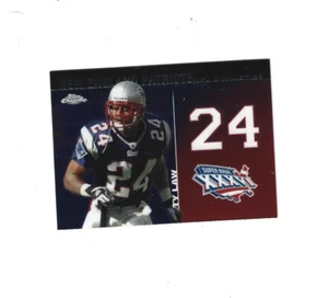 2008 Topps Chrome Dynasties #DYNTL Ty Law NEW ENGLAND PATRIOTS - Bild 1 von 1