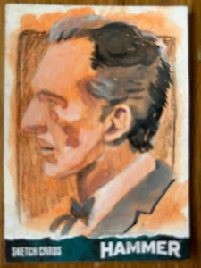 HAMMER SERIES 2 - SEVENTIES SHOCKERS: SKETCH CARD: BY MARK STROUD - Picture 1 of 1