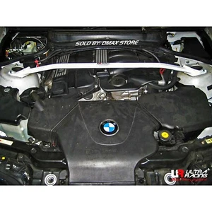 BMW 3 SERIES E46 318 2.0 4CY 97~06 ULTRA RACING 2 POINTS FRONT STRUT TOWER BRACE - Picture 1 of 9