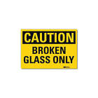 LYLE U4-1095-RD_10X7 Safety Sign,7inx10in,Reflective Sheeting